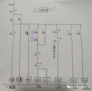 液壓機(jī)控制電路原理圖，與常見(jiàn)電氣故障